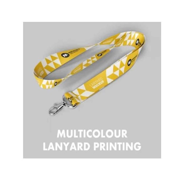 Multicolour Lanyard Printing