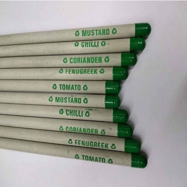 White Plantable Seed Pencil